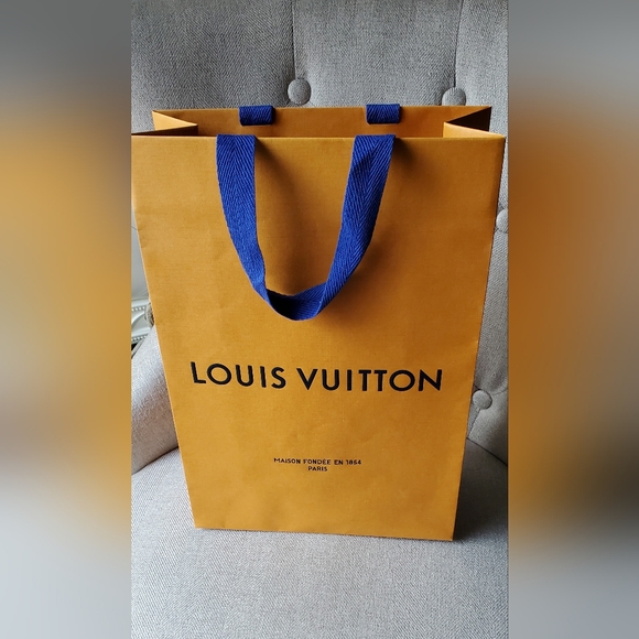 Louis Vuitton Gift Storage Bag W/Blank Card - Picture 1 of 6